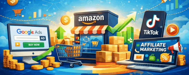 External Traffic cho Amazon: Google Ads, TikTok & Affiliate tăng doanh số