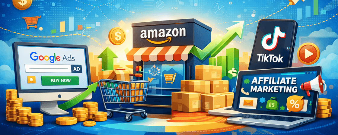 External Traffic cho Amazon: Google Ads, TikTok & Affiliate tăng doanh số