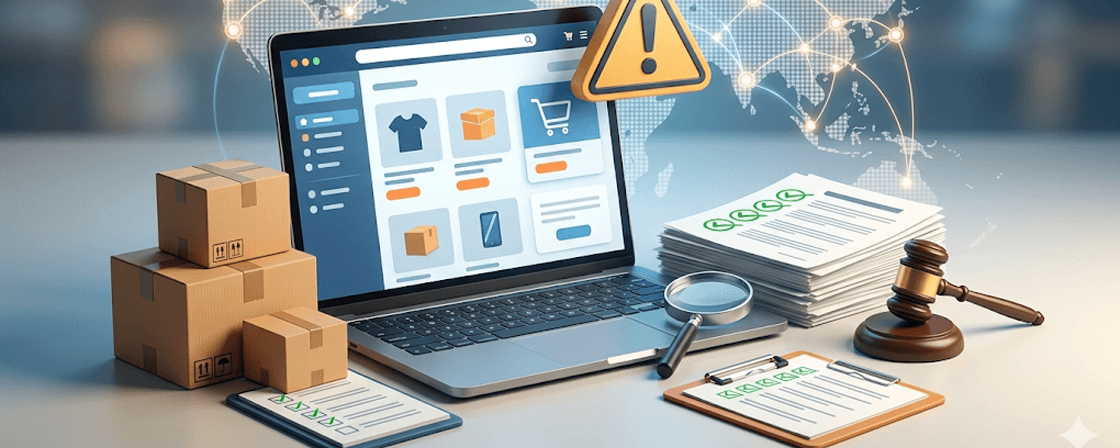 Rủi ro khi thiếu chứng từ trên Amazon