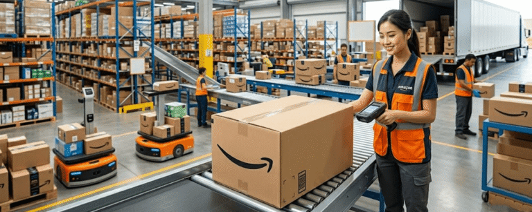 Quy trình gửi hàng vào kho Amazon FBA