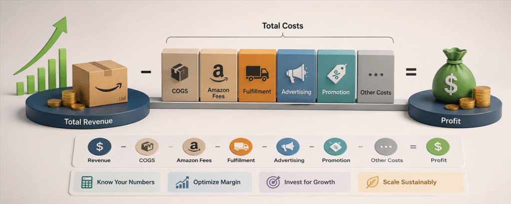 Phân tích economics trước khi scale business Amazon