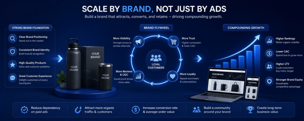 Xây dựng thương hiệu để tăng trưởng Amazon bền vững